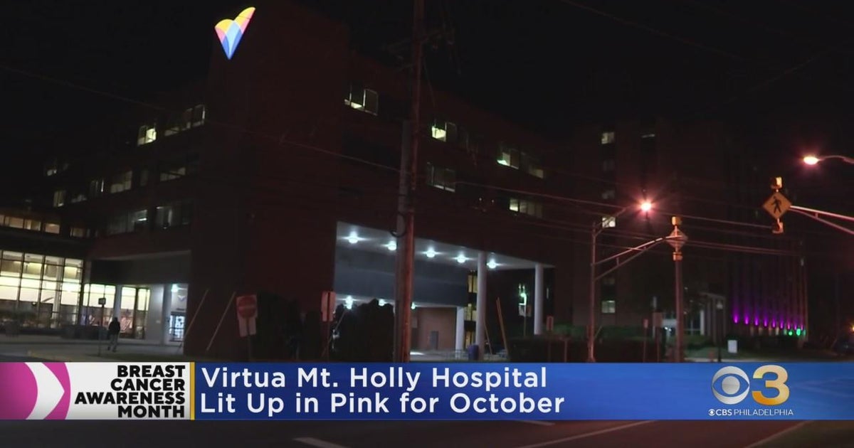 Lights for the Fight: Virtua Mount Holly Hospital - CBS Philadelphia