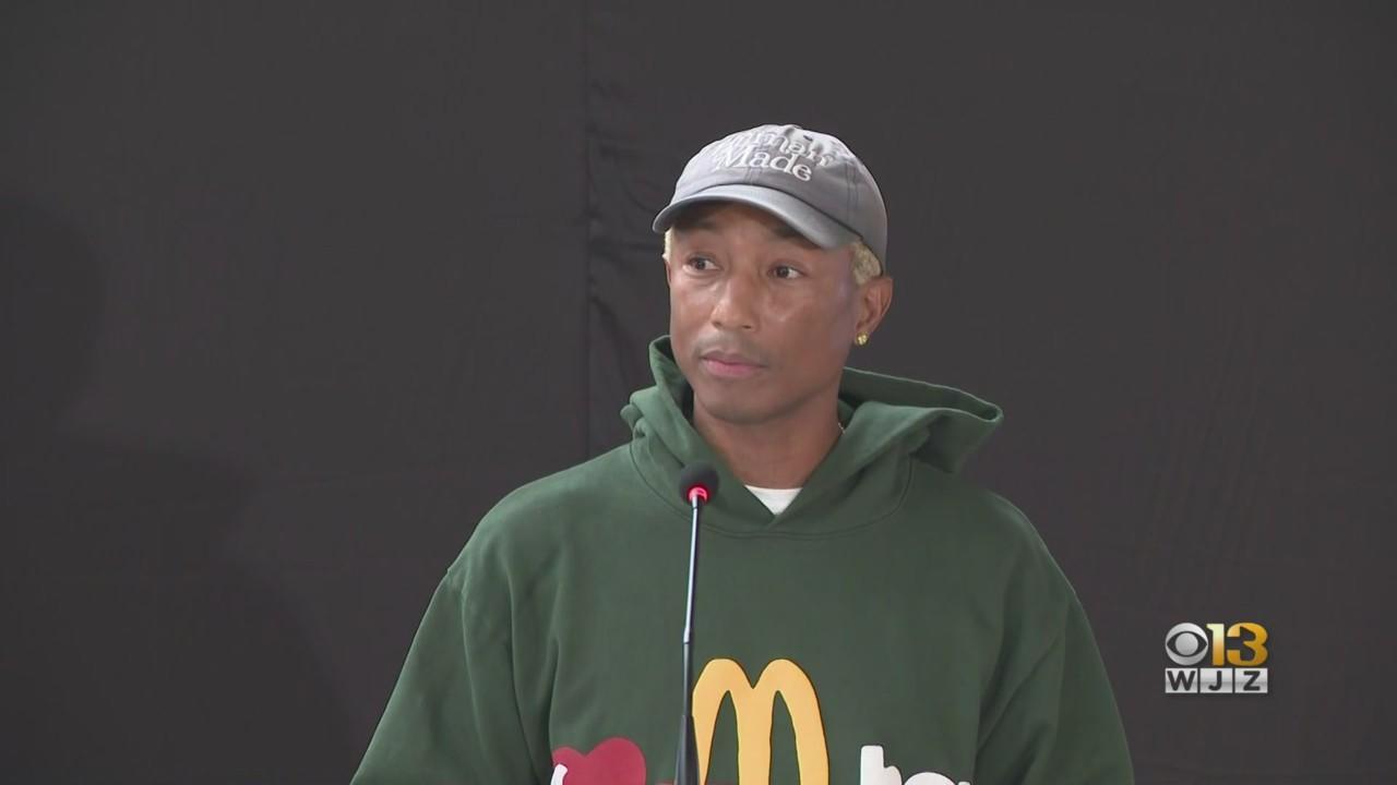 Pharrell Williams and the Mayor announce new name for Baltimore Arena