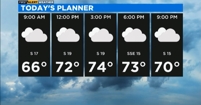 Chicago First Alert Weather: Cloudy day Monday; cold front ahead - CBS ...