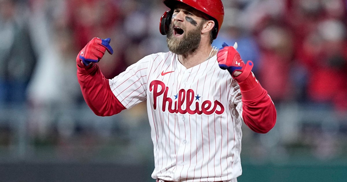 NLCS MVP Bryce Harper predicts World Series victory: 'We're gonna