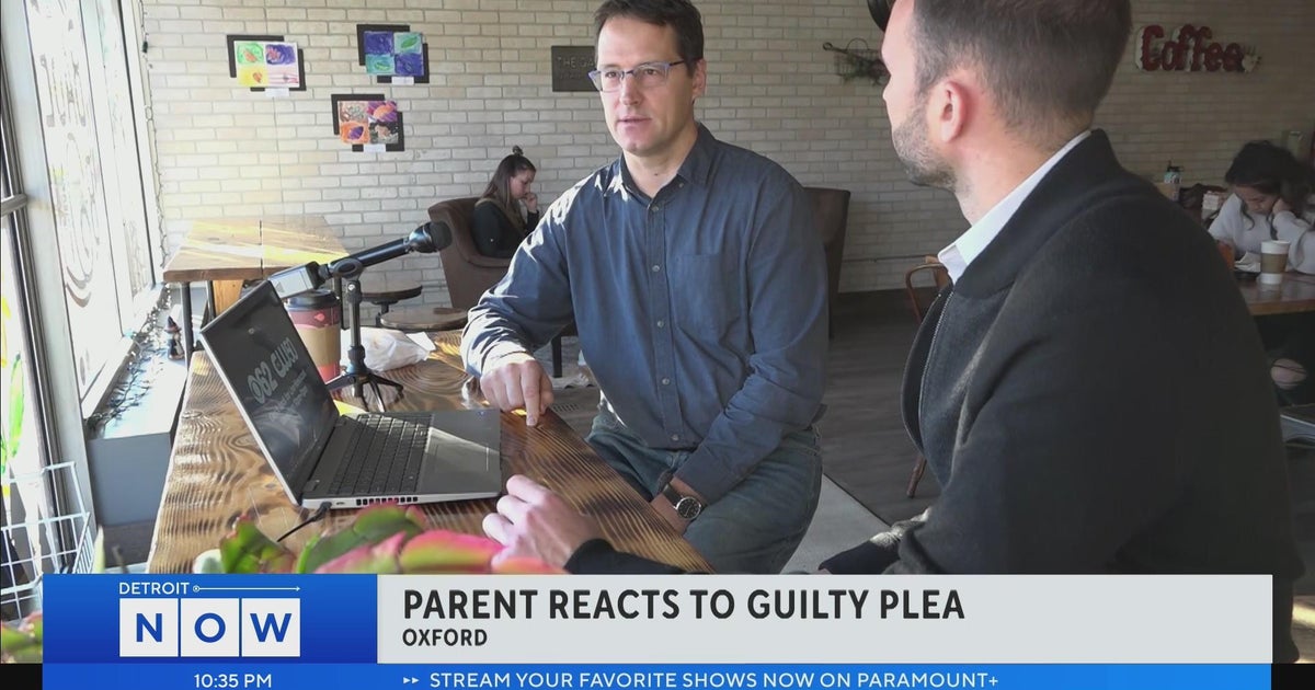 Oxford High School parents react to Oxford shooter plea - CBS Detroit