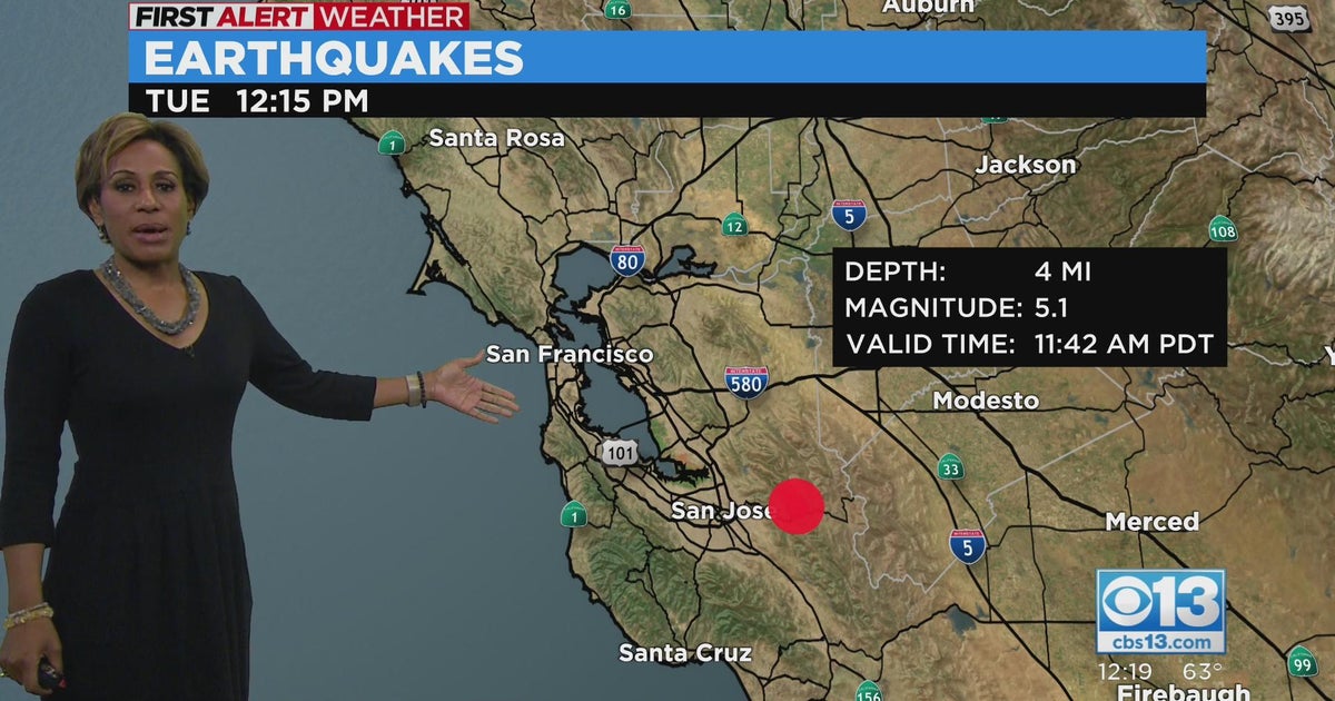 5.1-magnitude earthquake shakes Bay Area