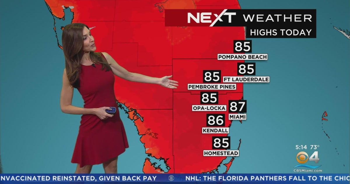 Miami Weather 10/26 2022 5AM - CBS Miami