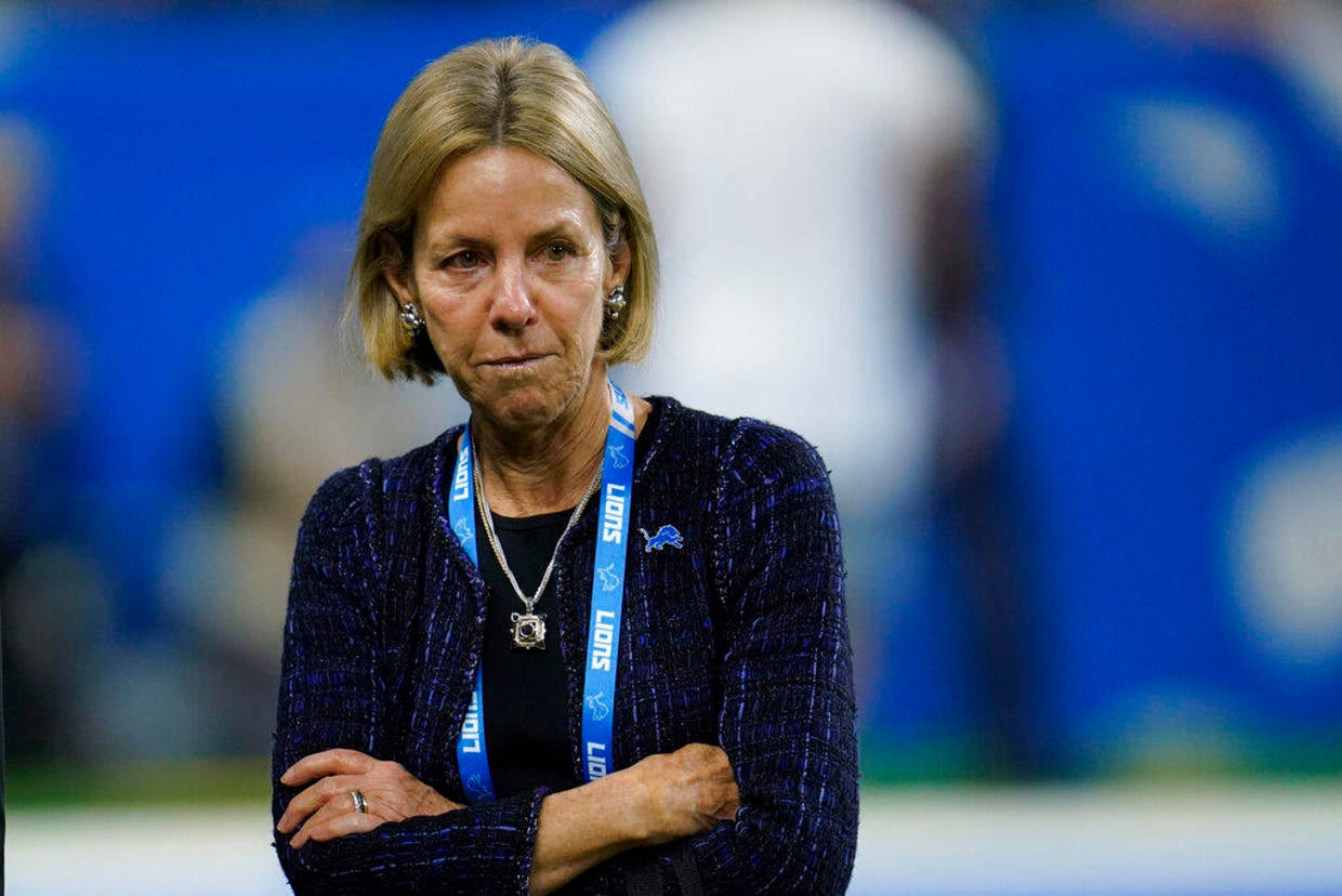 Lions Owner Says She Is Still Confident In Team's Leadership - CBS Detroit