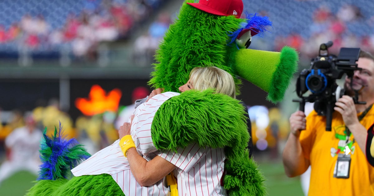 First lady Jill Biden makes appearance before Phillies game