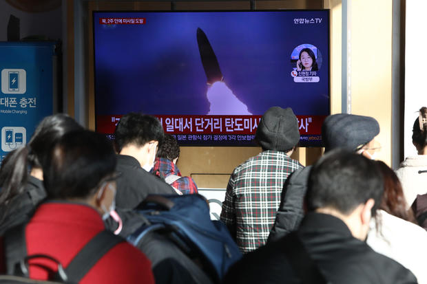 North Korea Fires Ballistic Missiles 
