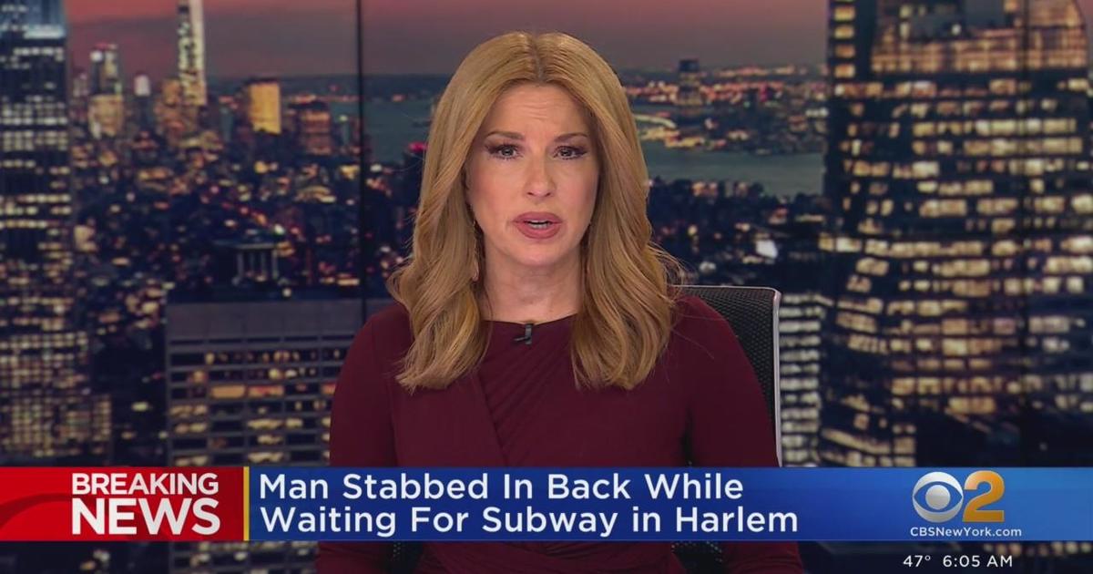 Man stabbed at Harlem subway station CBS New York