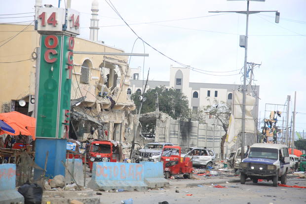 Somalia car bomb explosions 
