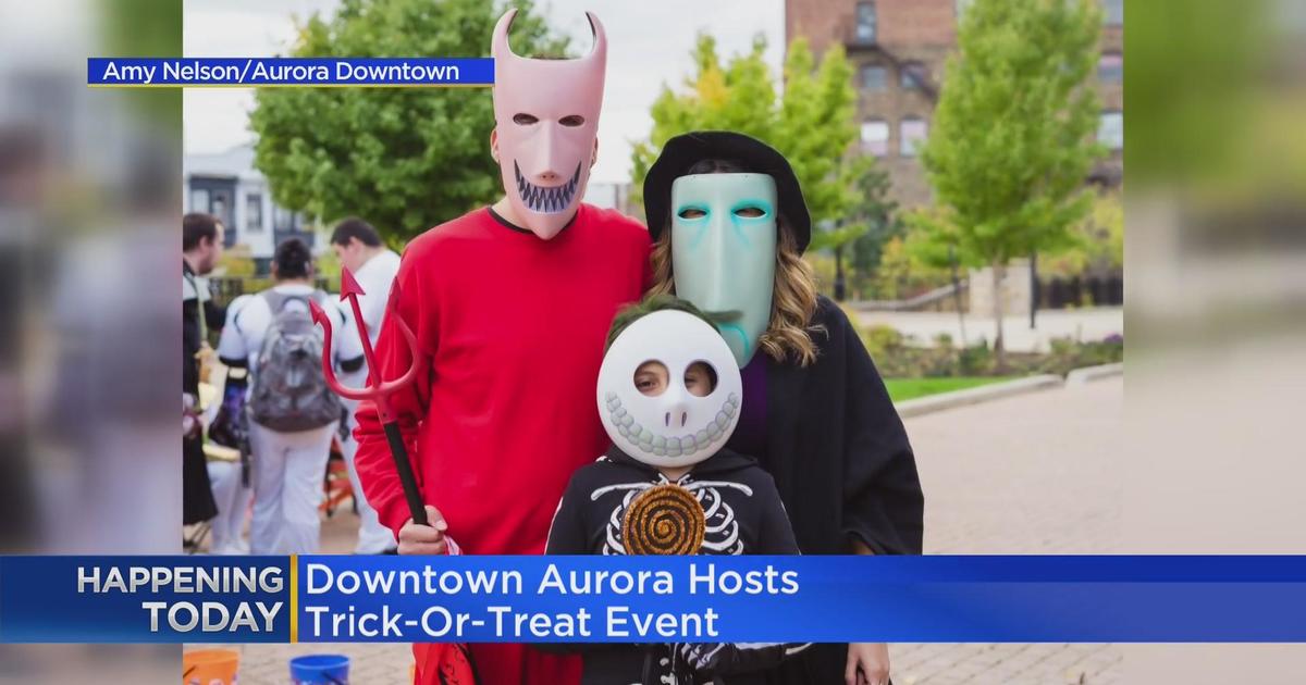 Downtown Aurora hosting annual trickortreating event CBS Chicago