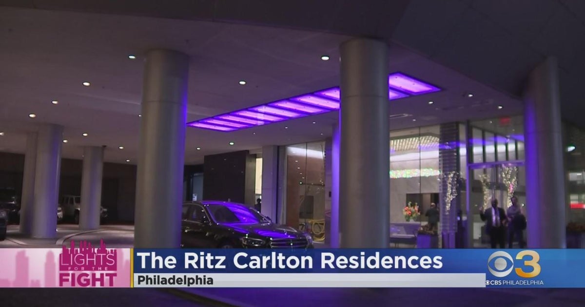 Lights for the Fight: Ritz Carlton Residences - CBS Philadelphia