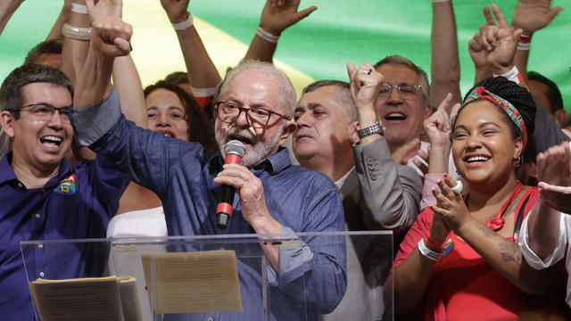 Former President Lula Narrowly Wins Brazil's Presidency In Stunning Comeback 