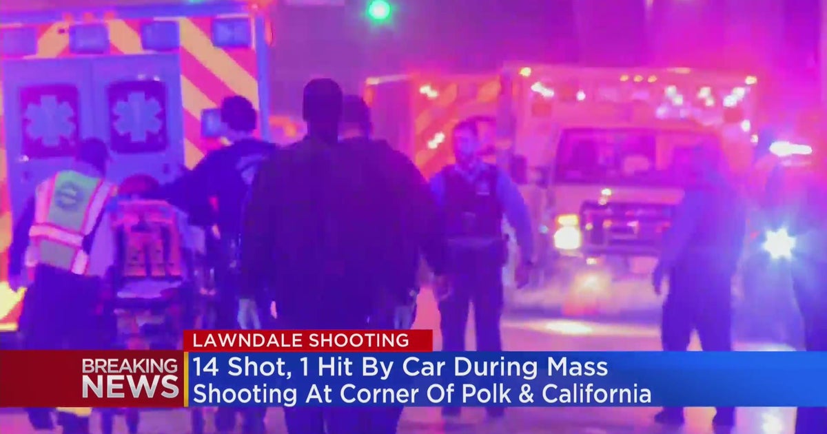 14 people shot, 1 person hit by car during Lawndale mass shooting CBS Chicago