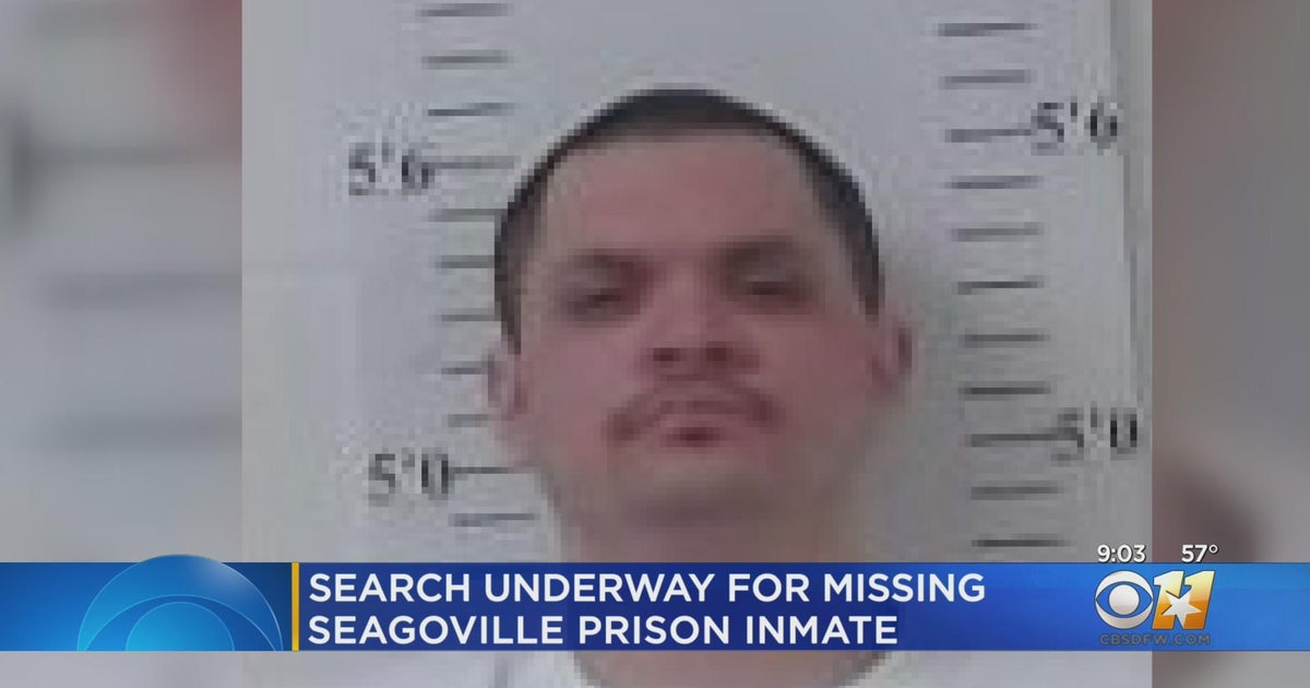 Search underway for missing Seagoville inmate Salvador Gallegos CBS Texas