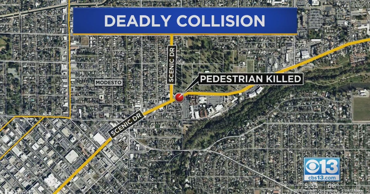 Racing car hits and kills pedestrian in Modesto