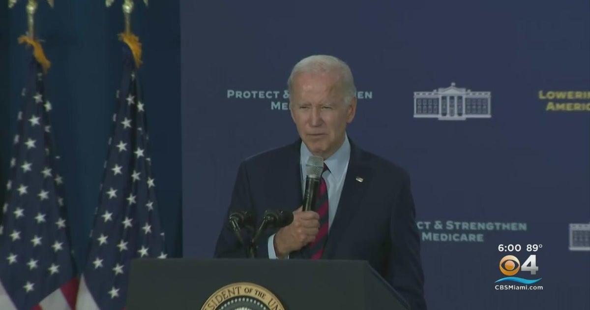 Rally for President Biden in Miami Gardens - CBS Miami