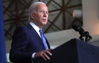 U.S. President Biden speaks during a Democratic National Committee event at the Columbus Club in Washington 