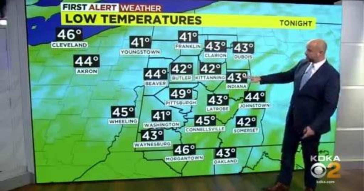 KDKATV Nightly Forecast (11/1) CBS Pittsburgh