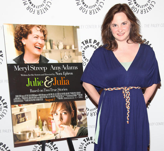 Julie Powell at a screening of "Julie and Julia" in 2009 