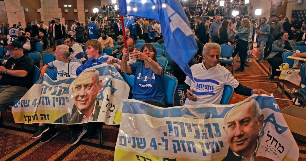 Netanyahu leads Israeli election