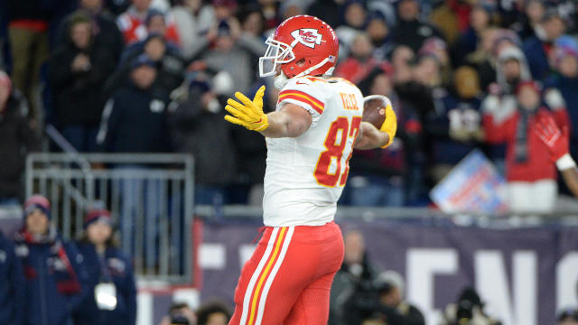 Travis Kelce Believes Patriots Fans Hate Him Because He Wears No. 87 - CBS  Boston