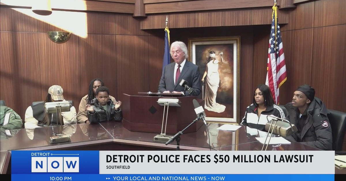 Detroit PD face $50M lawsuit for killing a mentally-ill man - CBS Detroit