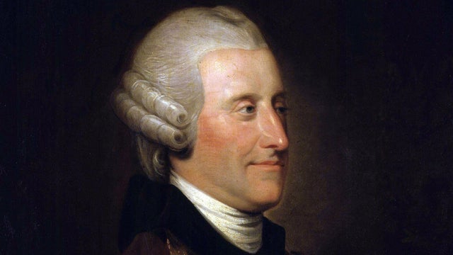 John Montagu, 4th Earl of Sandwich' (1718-1792) British aristocrat and politician, originator of the sandwich. Cook named Sandwich Islands after him. Johann Zoffany or Zauffelij (1733-1810) German painter, active mainly in England. 