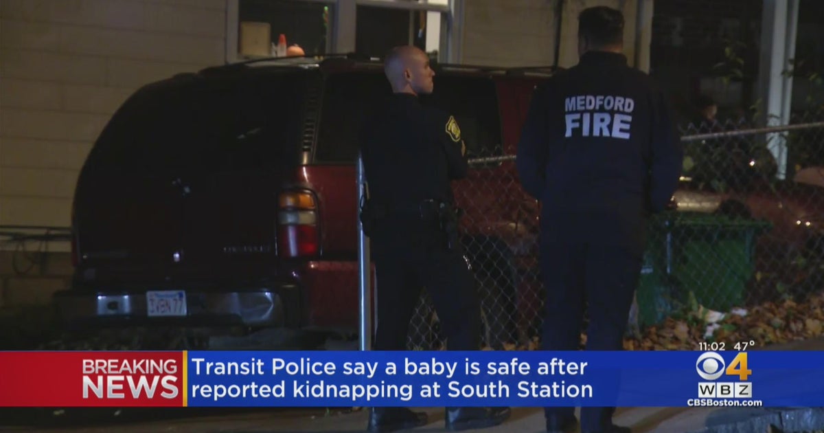 Baby found safe after reported kidnapping at South Station CBS Boston