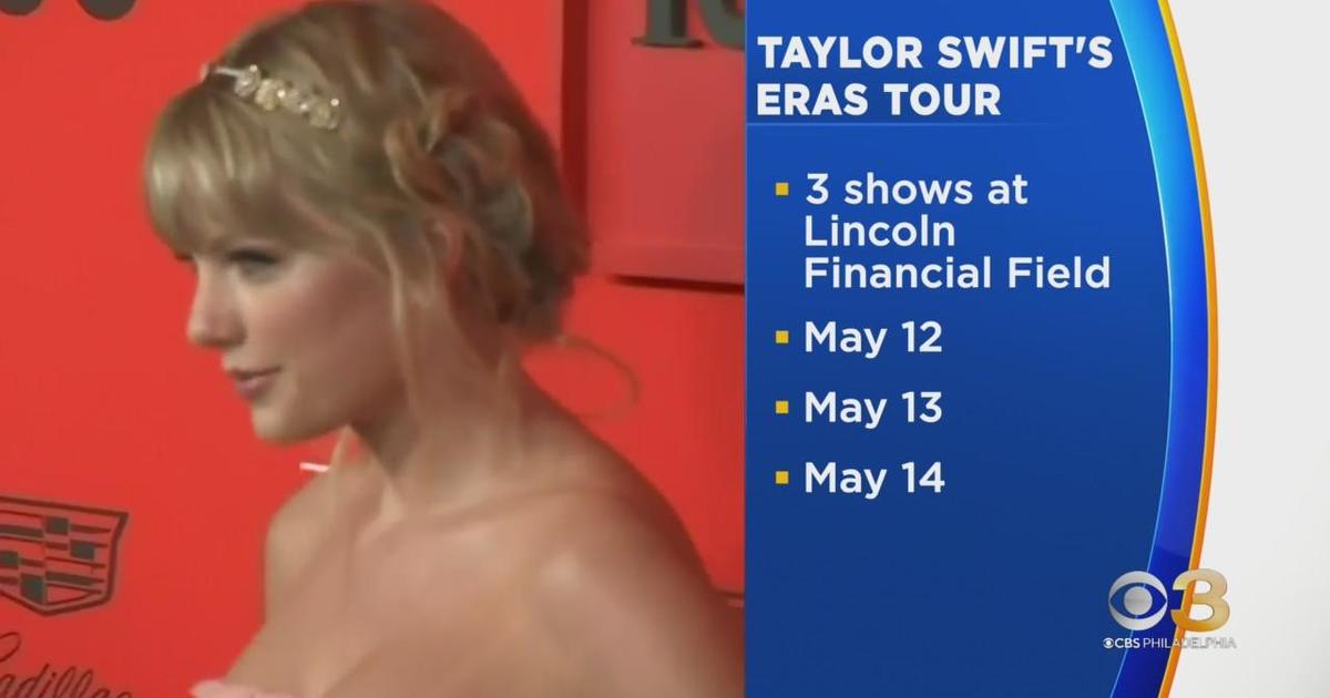 Taylor Swift reveals Philadelphia Eagles fandom at Lincoln