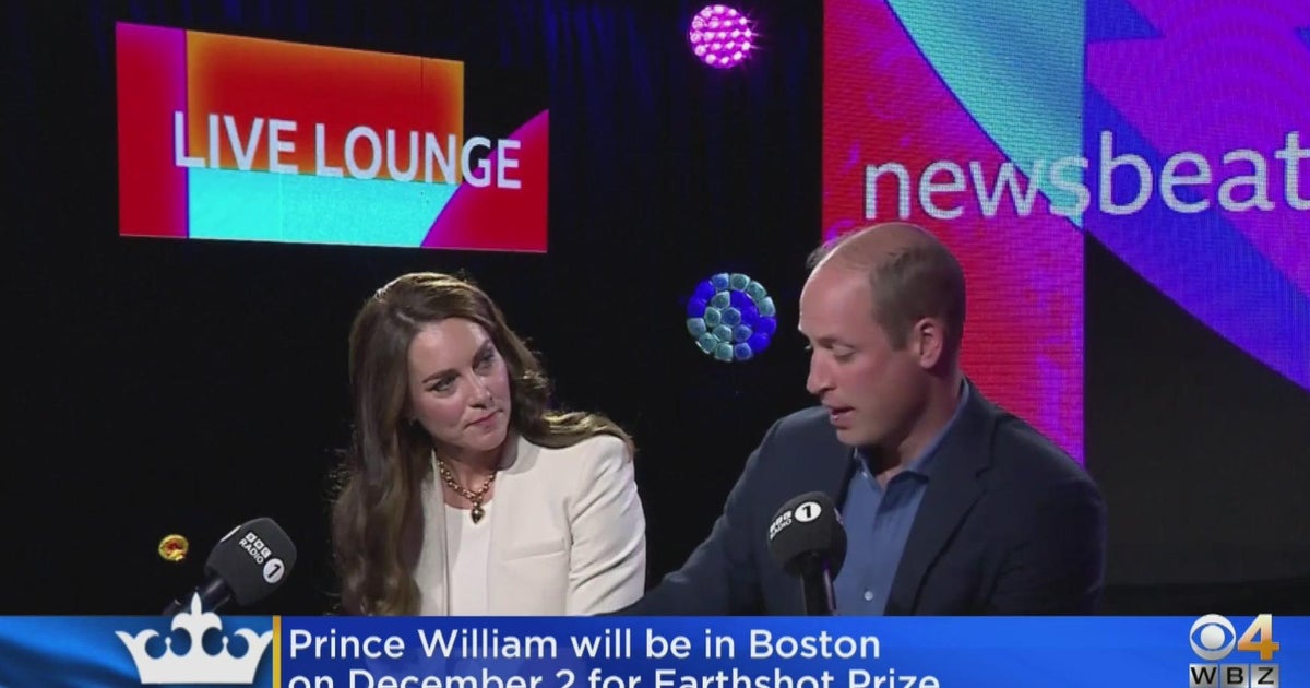 Prince William announces finalists for Earthshot awards in Boston CBS(02)