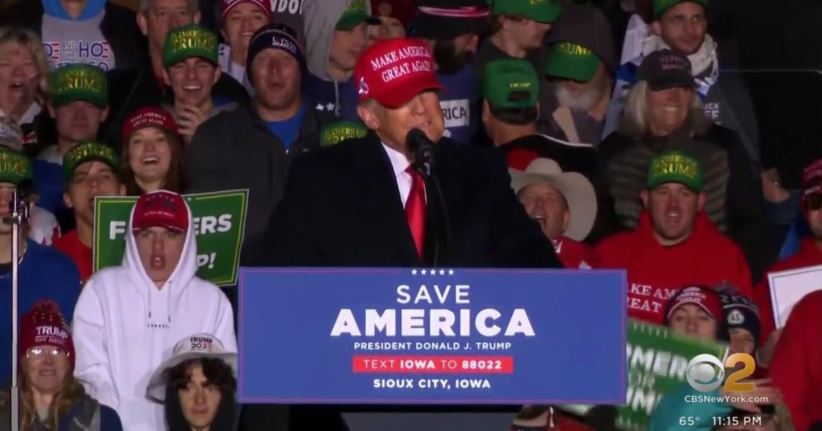Donald Trump hints at 2024 presidential run - CBS New York