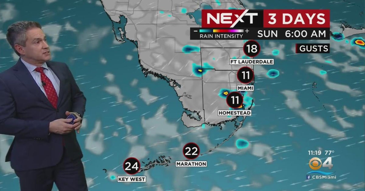 Miami Weather Weekend Forecast CBS Miami