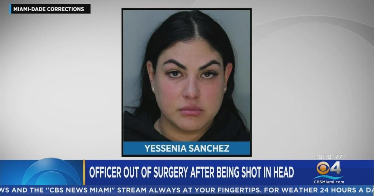 Hialeah officer out of surgery after being shot by girlfriend - CBS Miami