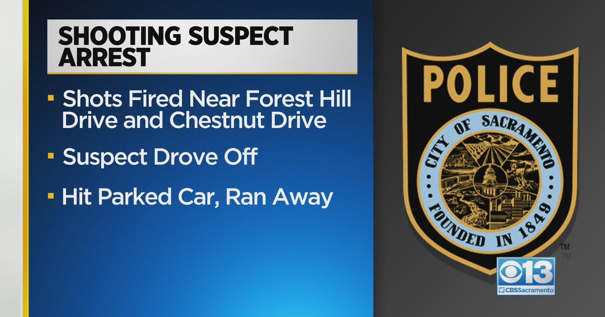 Suspect behind bars after shooting leads to a crash