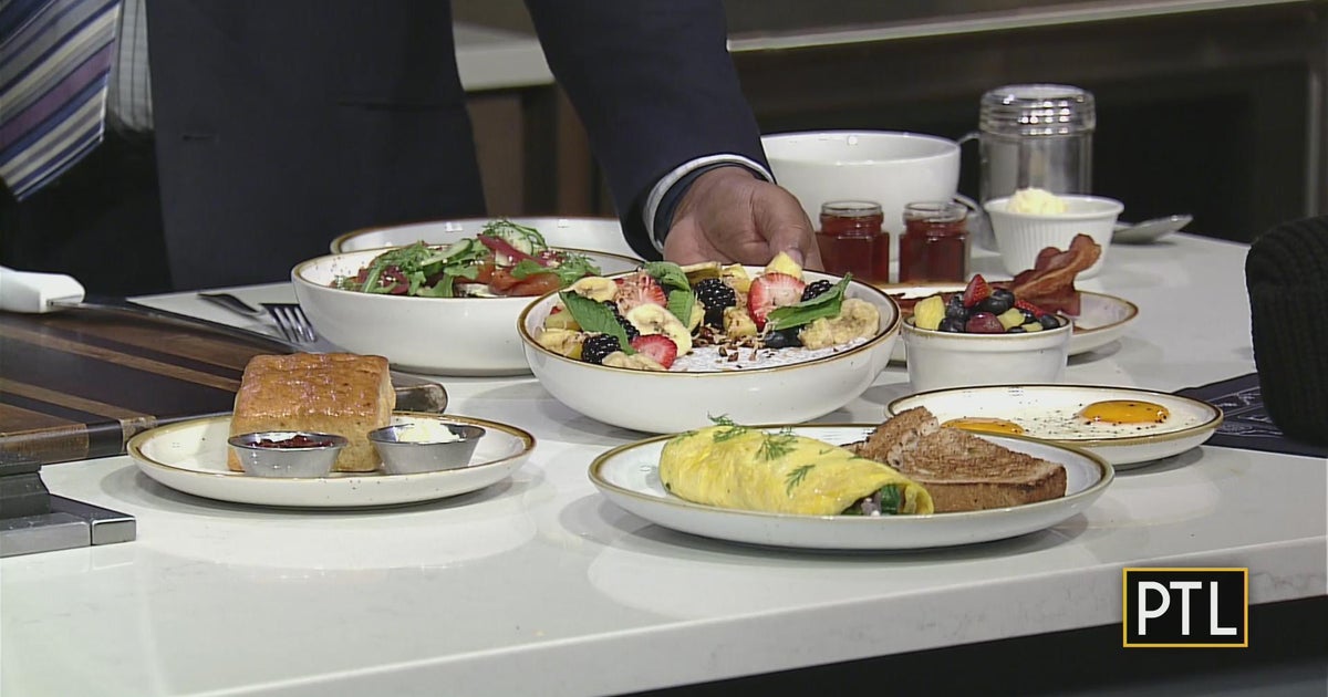 French toast breakfast with The Speckled Egg CBS Pittsburgh