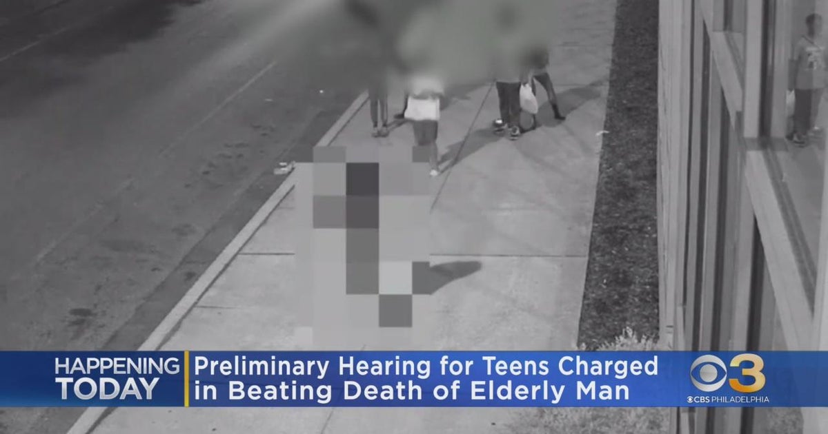 Preliminary hearing scheduled for 2 teens charged in traffic cone beating of elderly man CBS