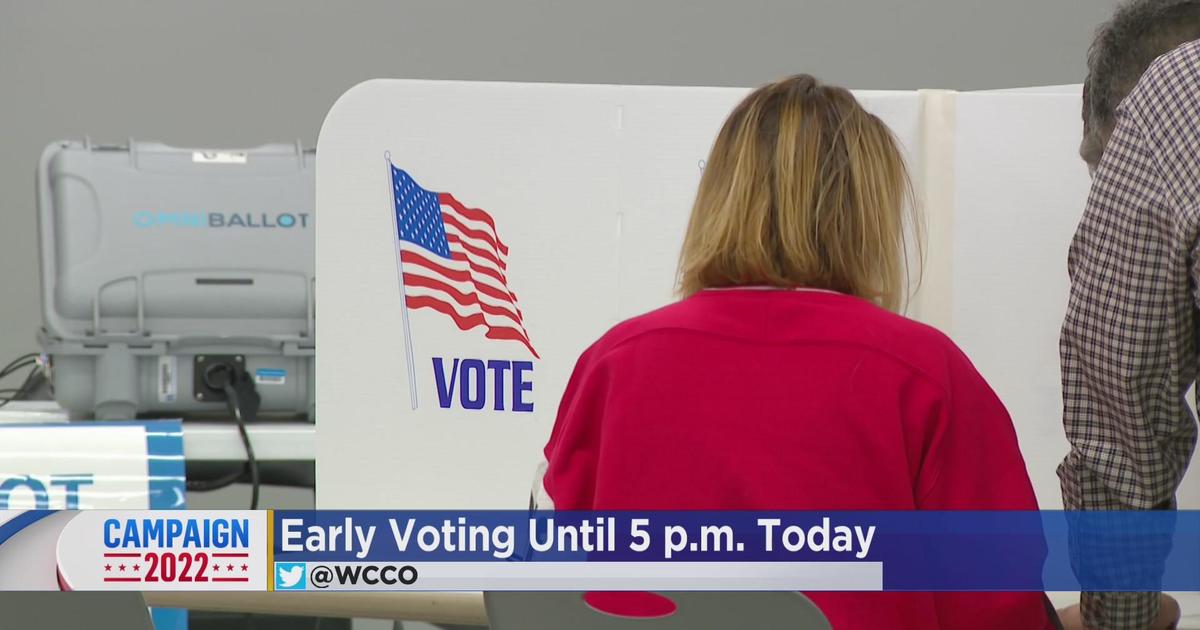 Early Voting Options Still Available - CBS Minnesota