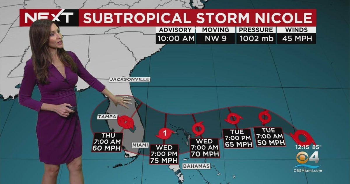 Miami Weather 11 7 2022 12PM CBS Miami