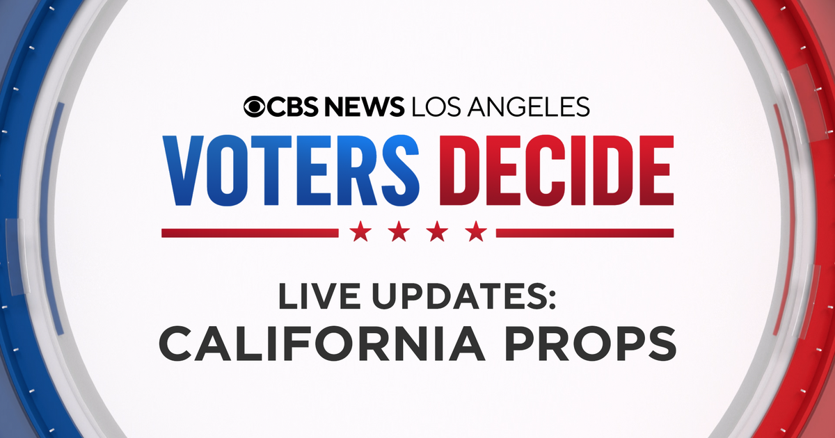 Live Election Results CA Propositions