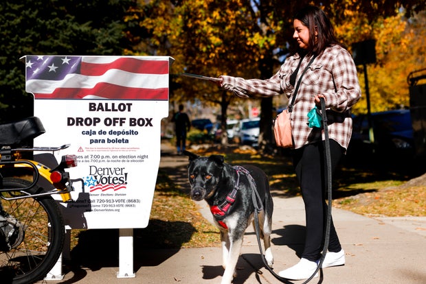 Americans Head To The Polls To Vote In The 2022 Midterm Elections 