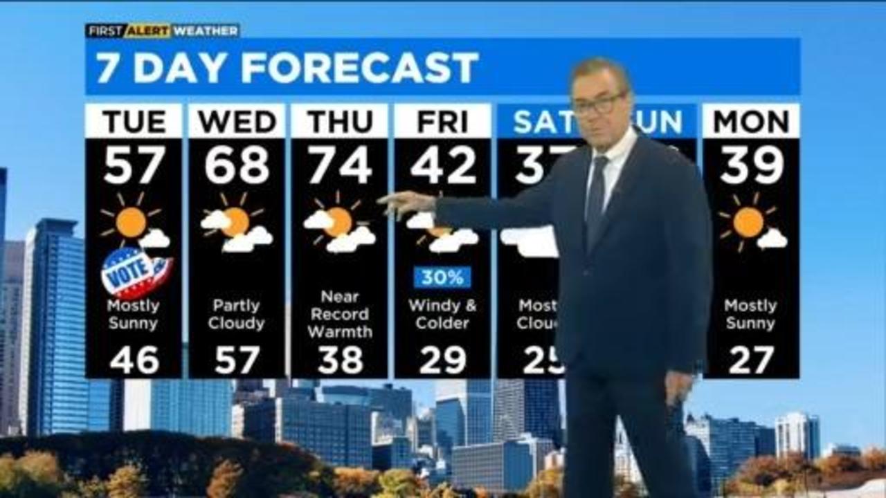 Chicago First Alert Weather: Cloudy day, warmup on the way - CBS Chicago