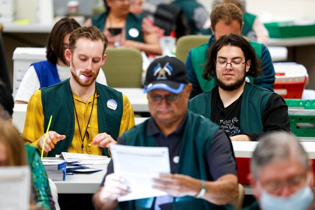 Americans Head To The Polls To Vote In The 2022 Midterm Elections 