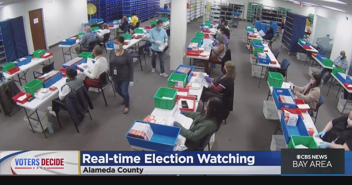 Bay Area Officials Take Extra Steps To Keep Ballots Secure - CBS San ...