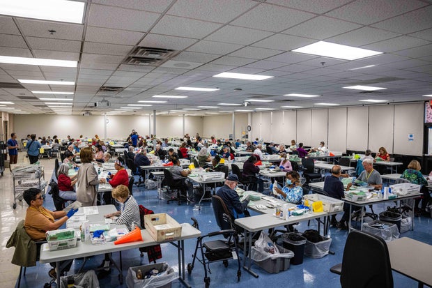 Arizona Officials Count Ballots For 2022 Midterm Elections
