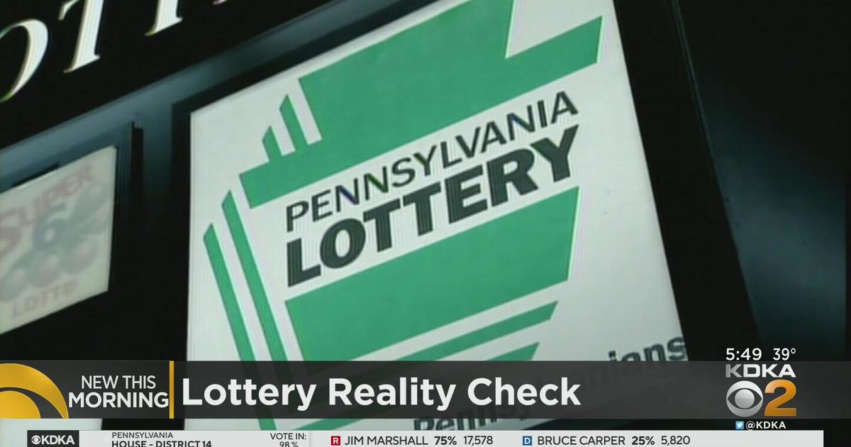 A Lottery Reality Check - CBS Pittsburgh