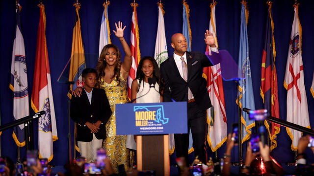 Democratic Candidate For Governor Of Maryland Wes Moore Holds Election Night Party In Baltimore 