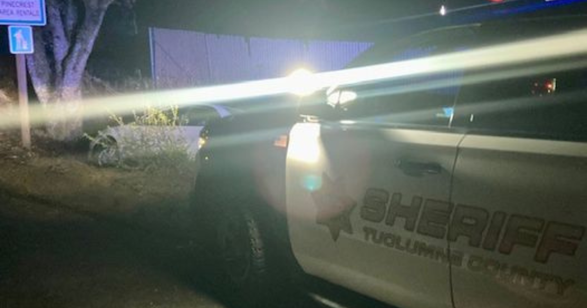 Sheriff: Drunk driver with warrant for his arrest crashes during police pursuit in East Sonora