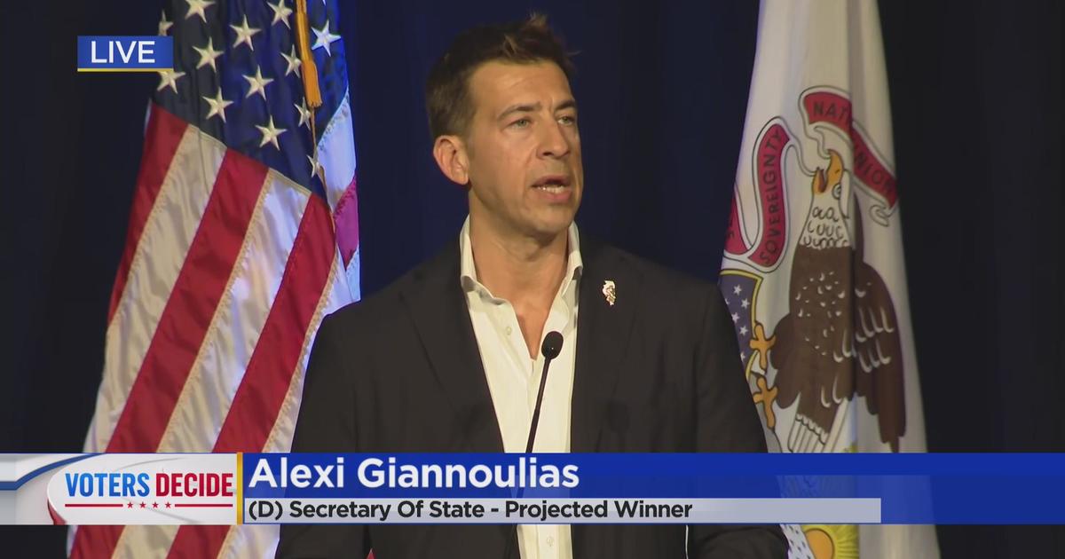 Democrat Alexi Giannoulias Projected As Winner Of Illinois Secretary Of State Race Cbs Chicago