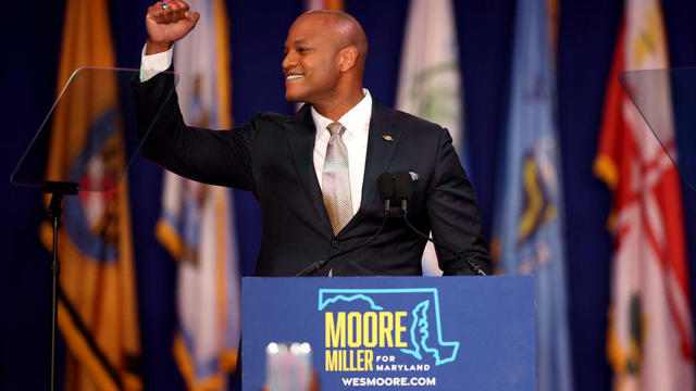 Democratic Candidate For Governor Of Maryland Wes Moore Holds Election Night Party In Baltimore 