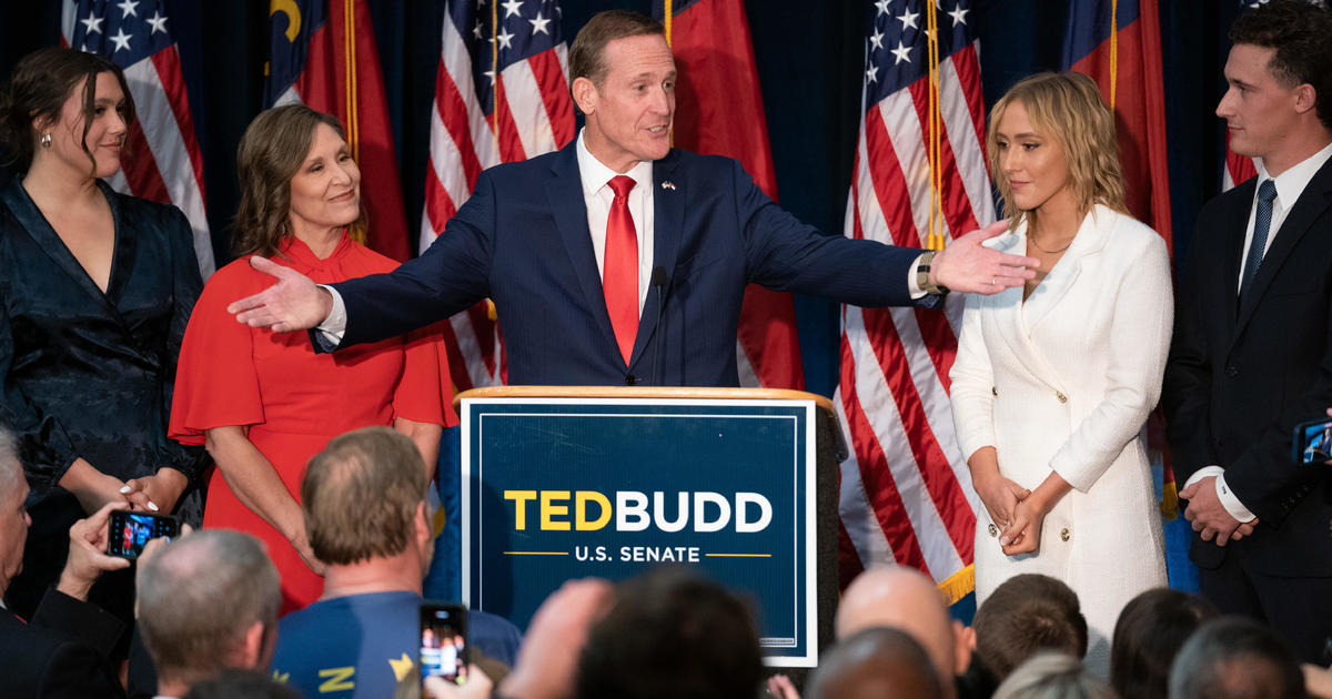 2022 North Carolina Senate Election Results: Ted Budd Projected Winner ...