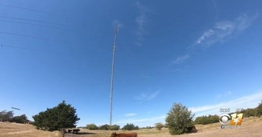 Behind the scenes look at CBS 11 broadcast antenna repair CBS Texas